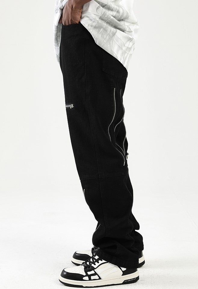 NOSAW Parallel Zip Jeans