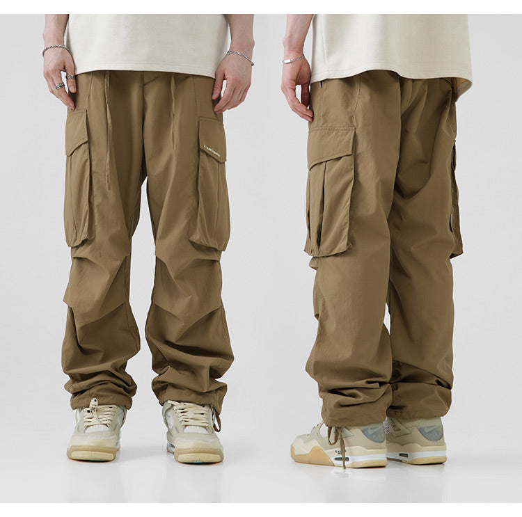 BJHG Pleated Cargo Pants