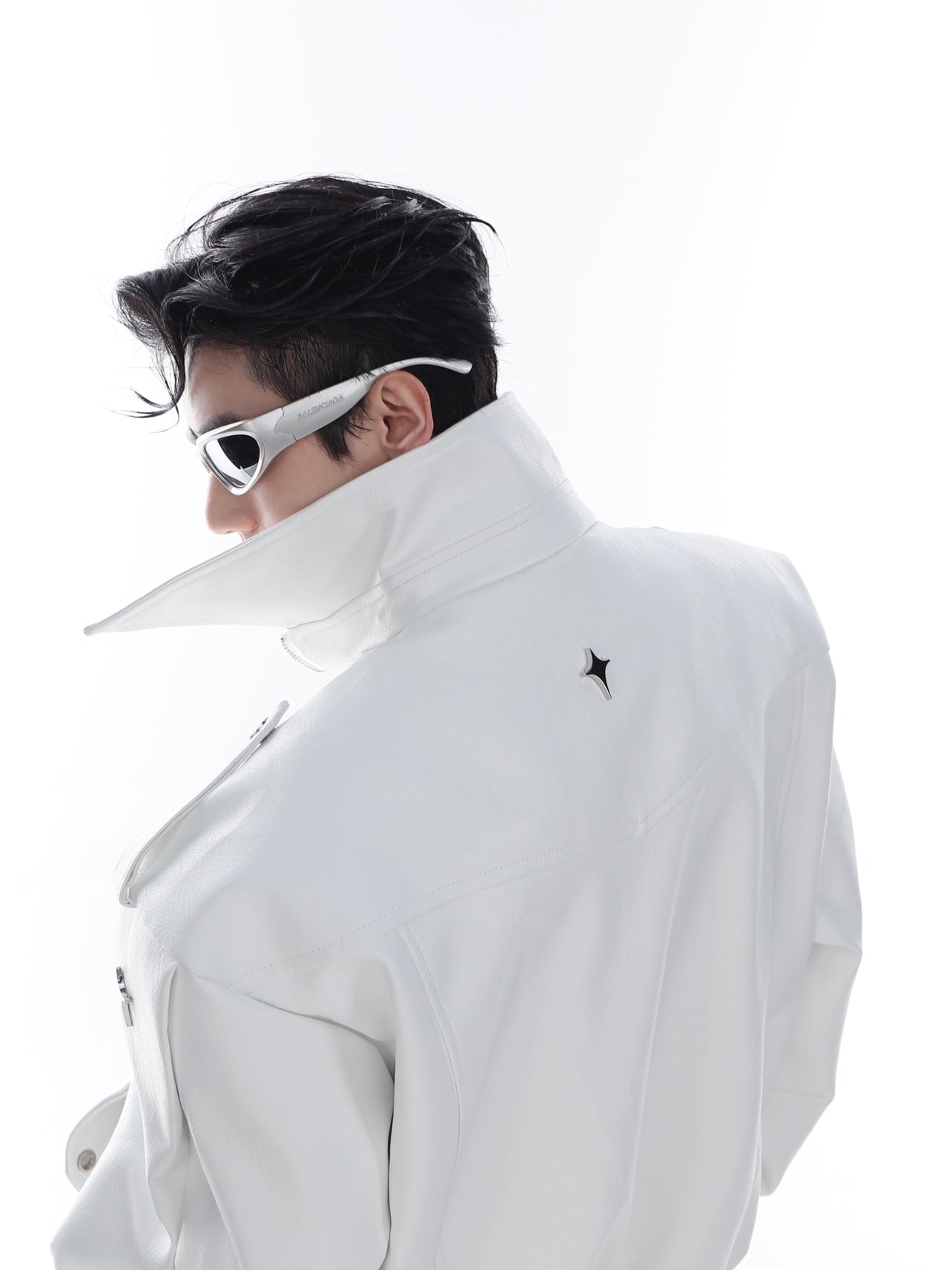 CulturE Pin-Buckle Biker Jacket