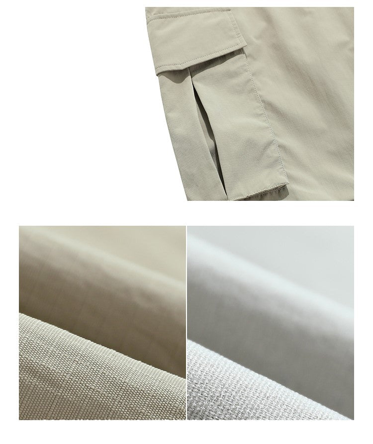 BJHG Pleated Cargo Pants