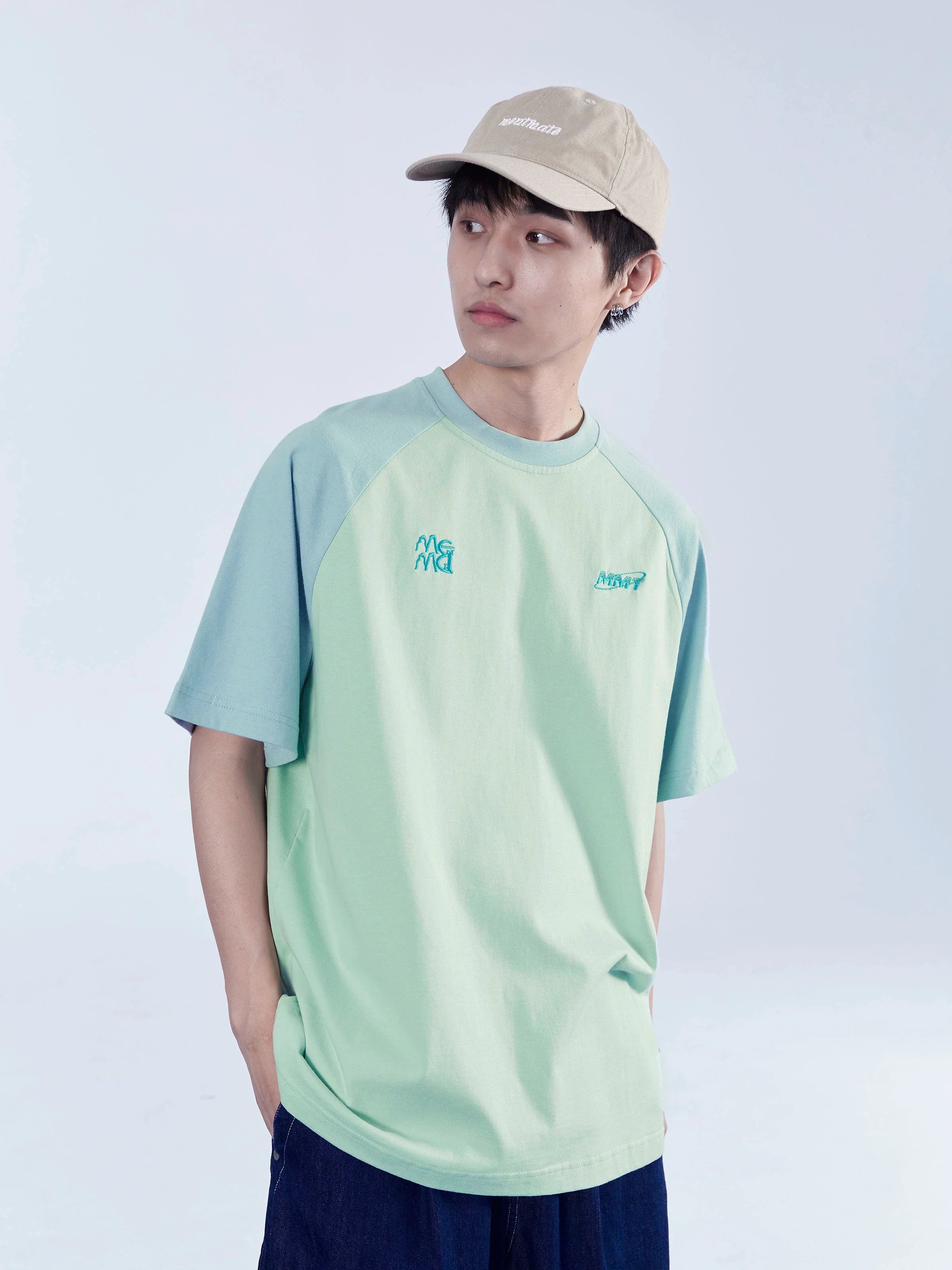 Mentmate Contrast Sleeve Tee