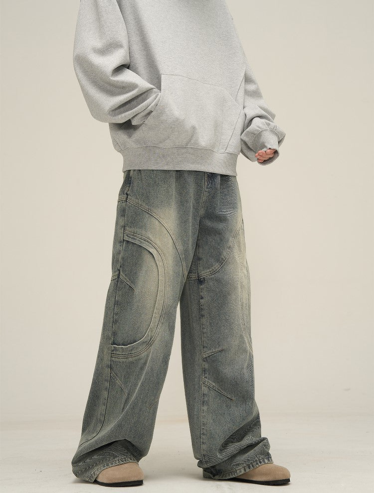 HJK Exclusive Curved Denim Jeans