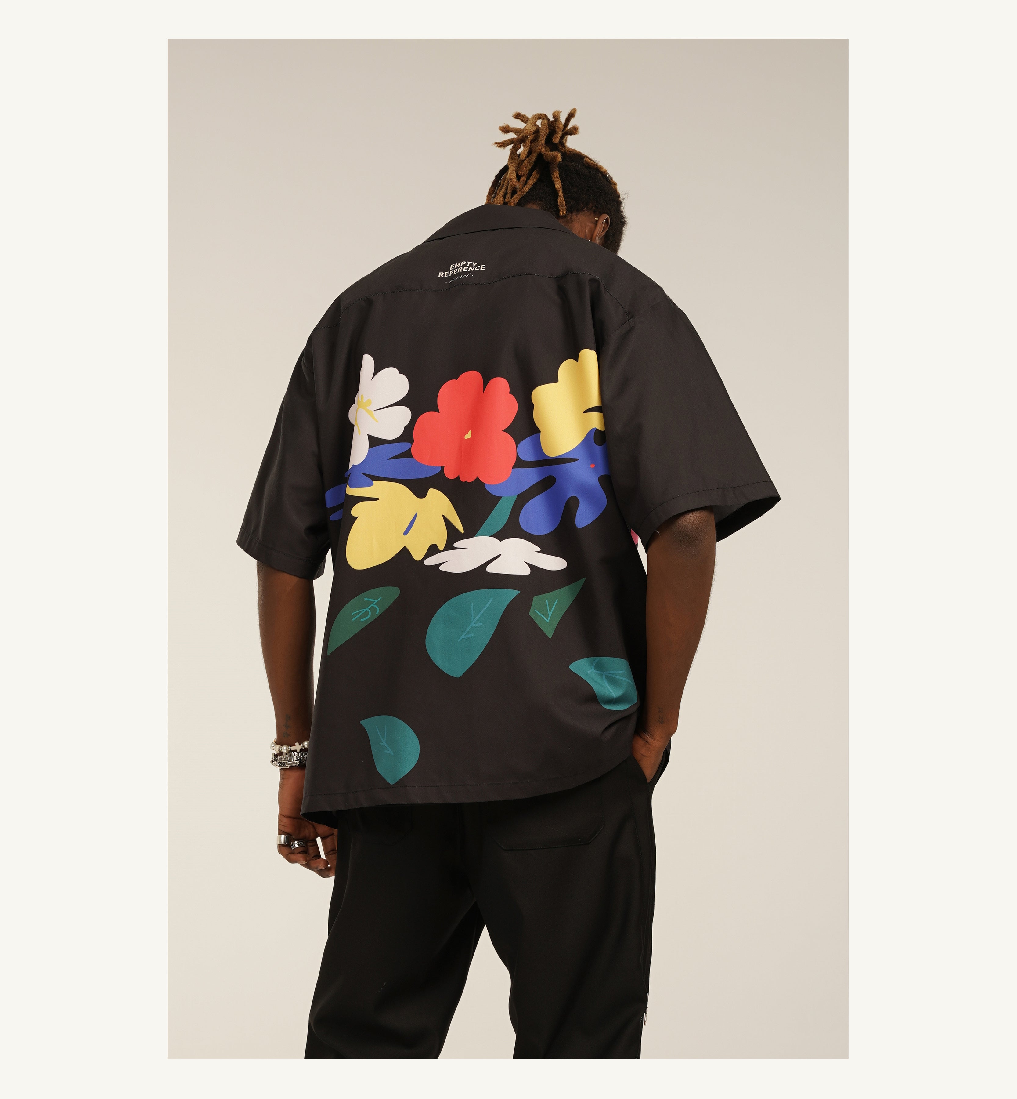 EMPTY REFERENCE "Inflorescence" Button-Up Shirt