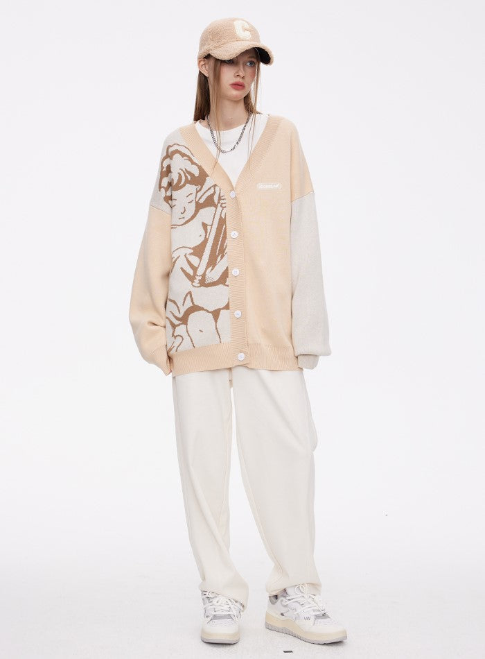 ICONSLAB "Singing Angel" Cardigan