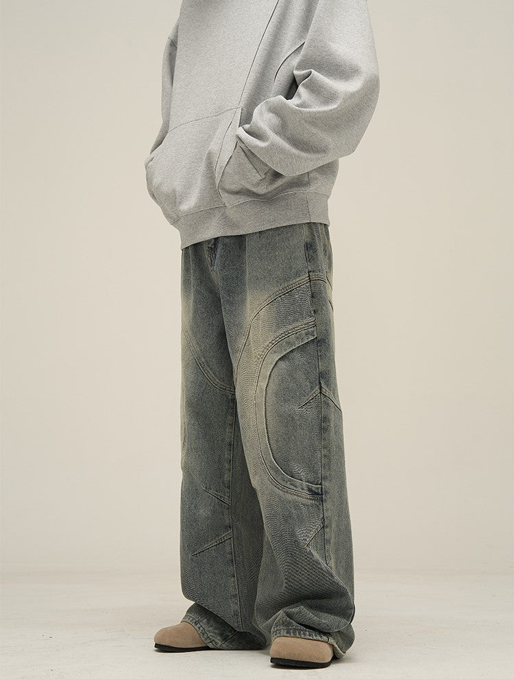 HJK Exclusive Curved Denim Jeans