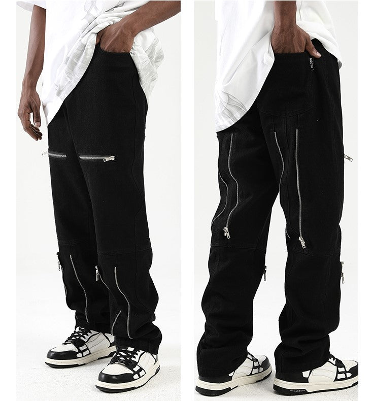 NOSAW Parallel Zip Jeans