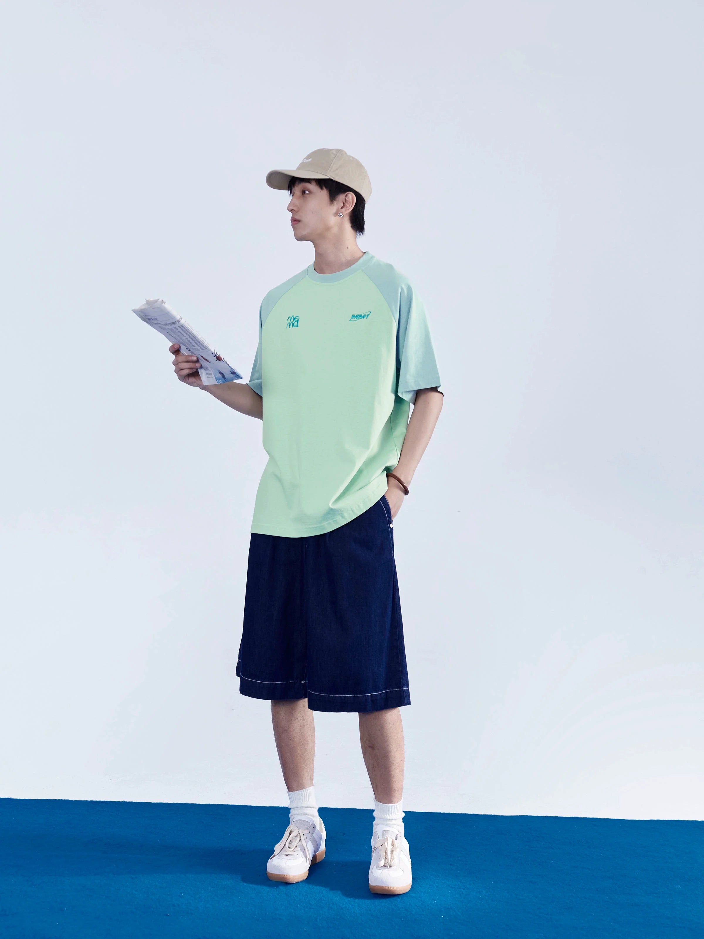 Mentmate Contrast Sleeve Tee