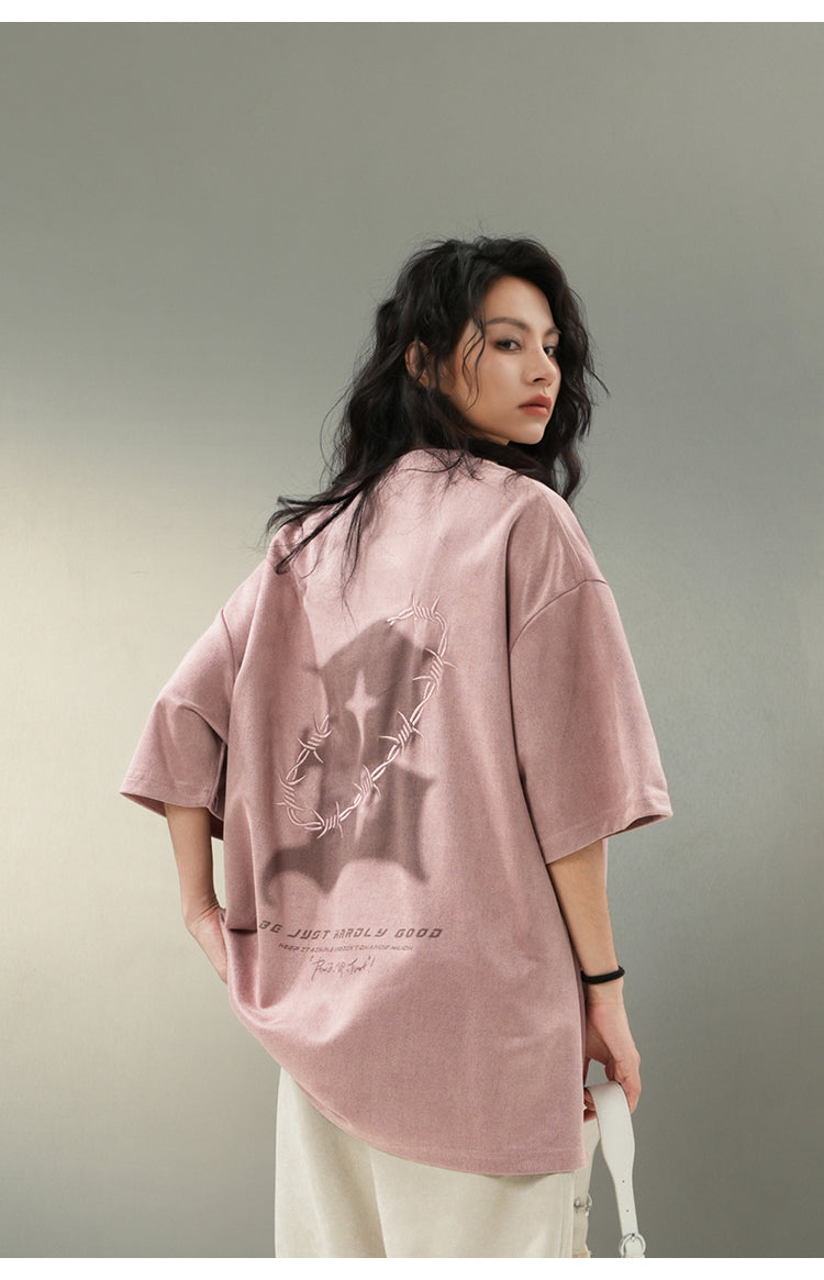 BJHG "Thorns" Suede Tee