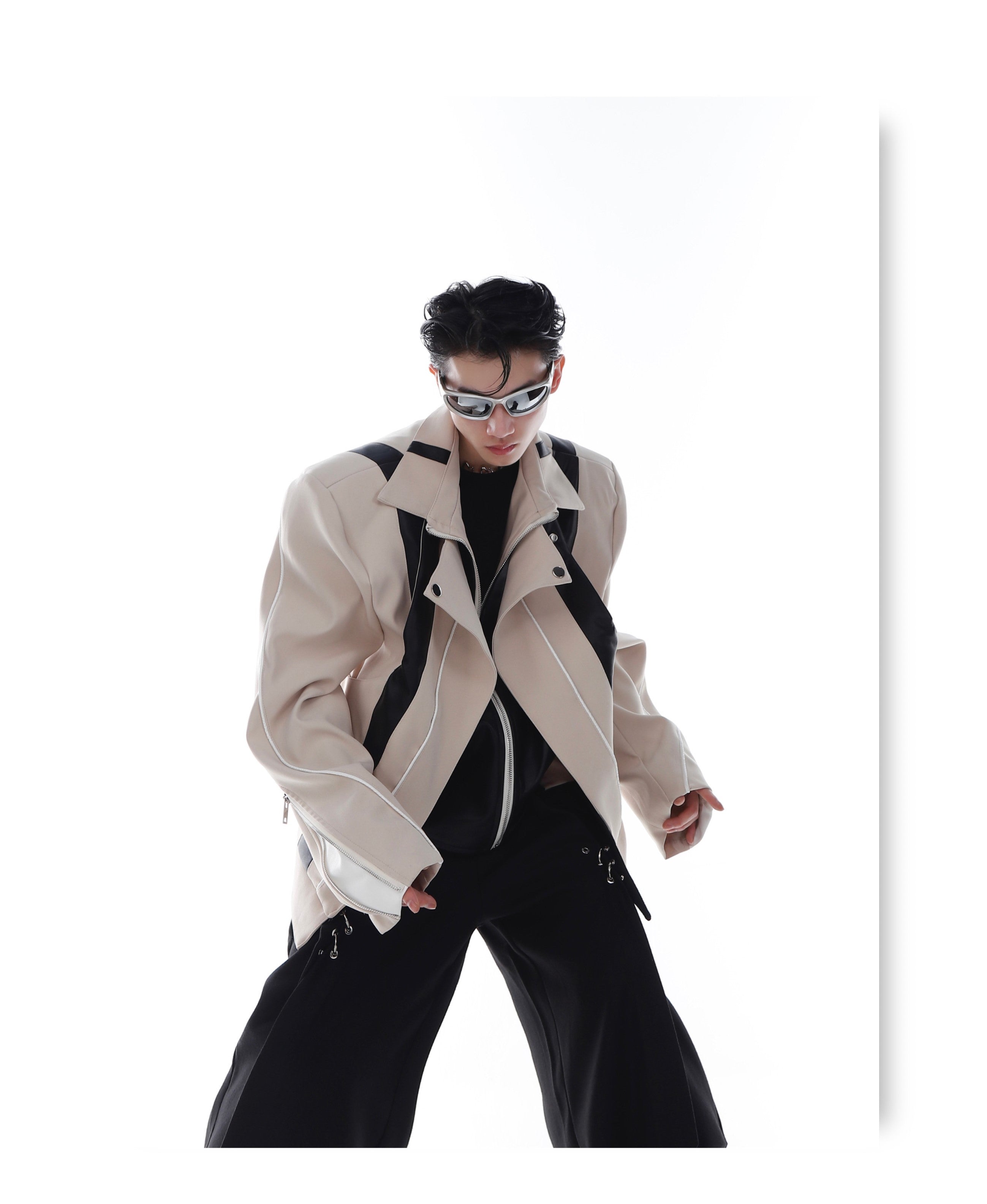 CulturE Spliced Biker Jacket
