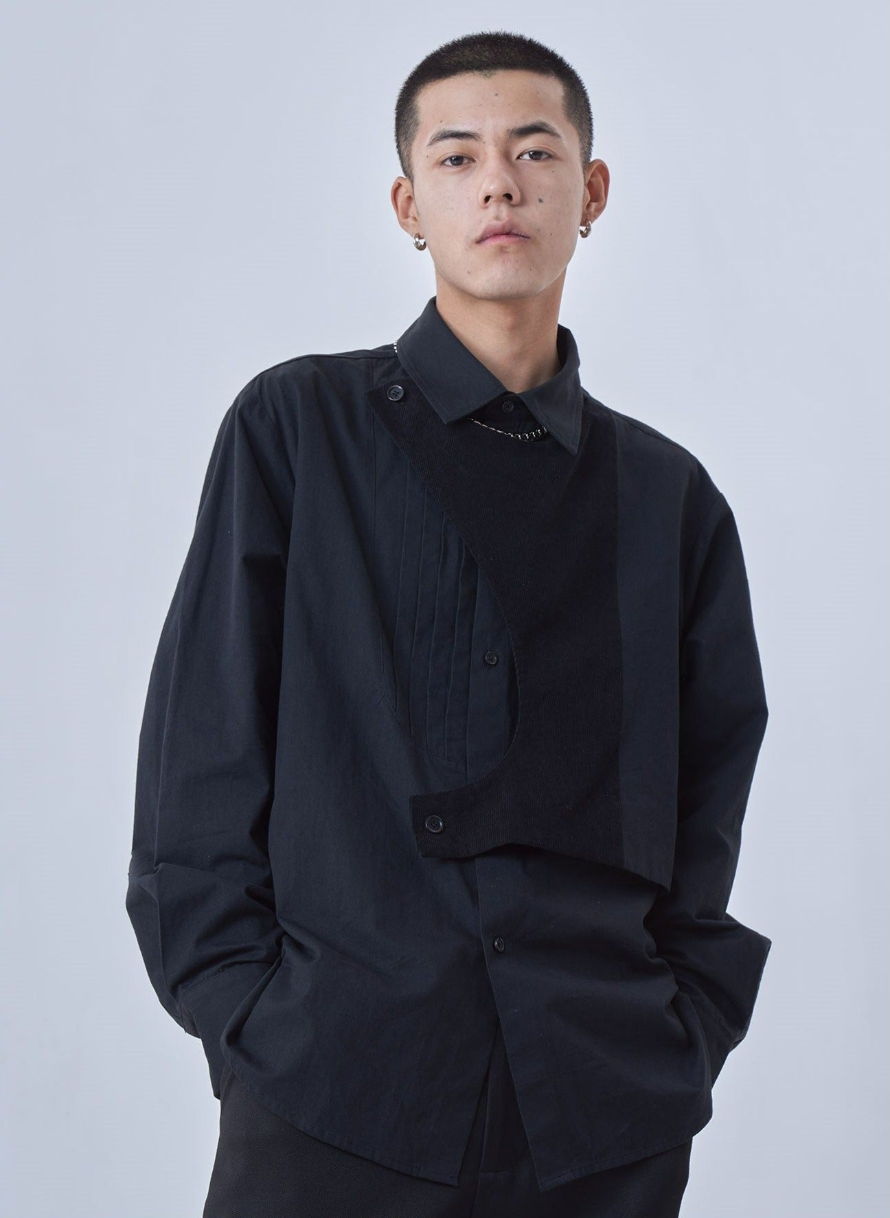 PCLP Deconstructed Long Sleeve Polo