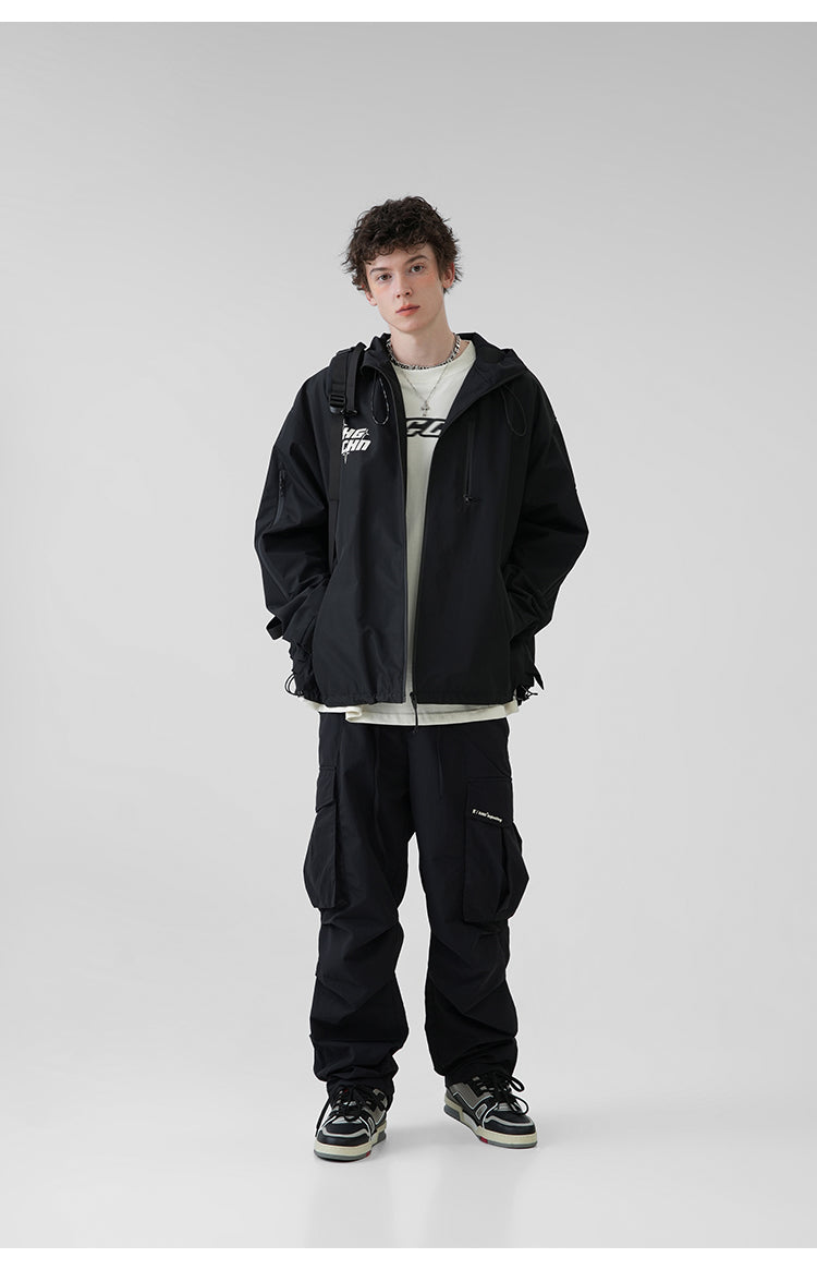 BJHG Pleated Cargo Pants