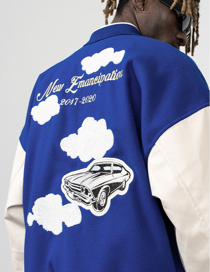HARSH and CRUEL "Clouded" Varsity Jacket