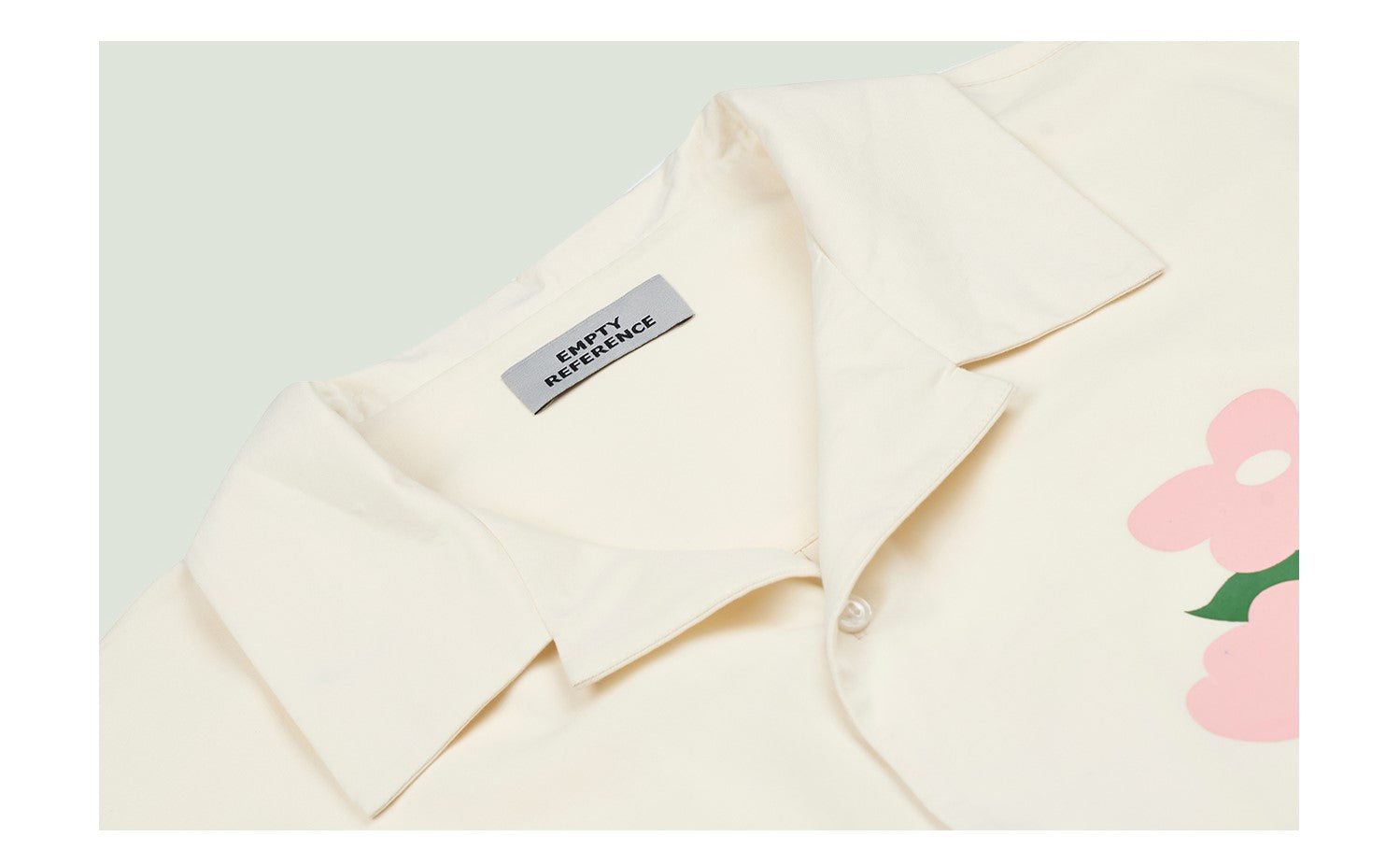 EMPTY REFERENCE Off-White Button-Up Shirt