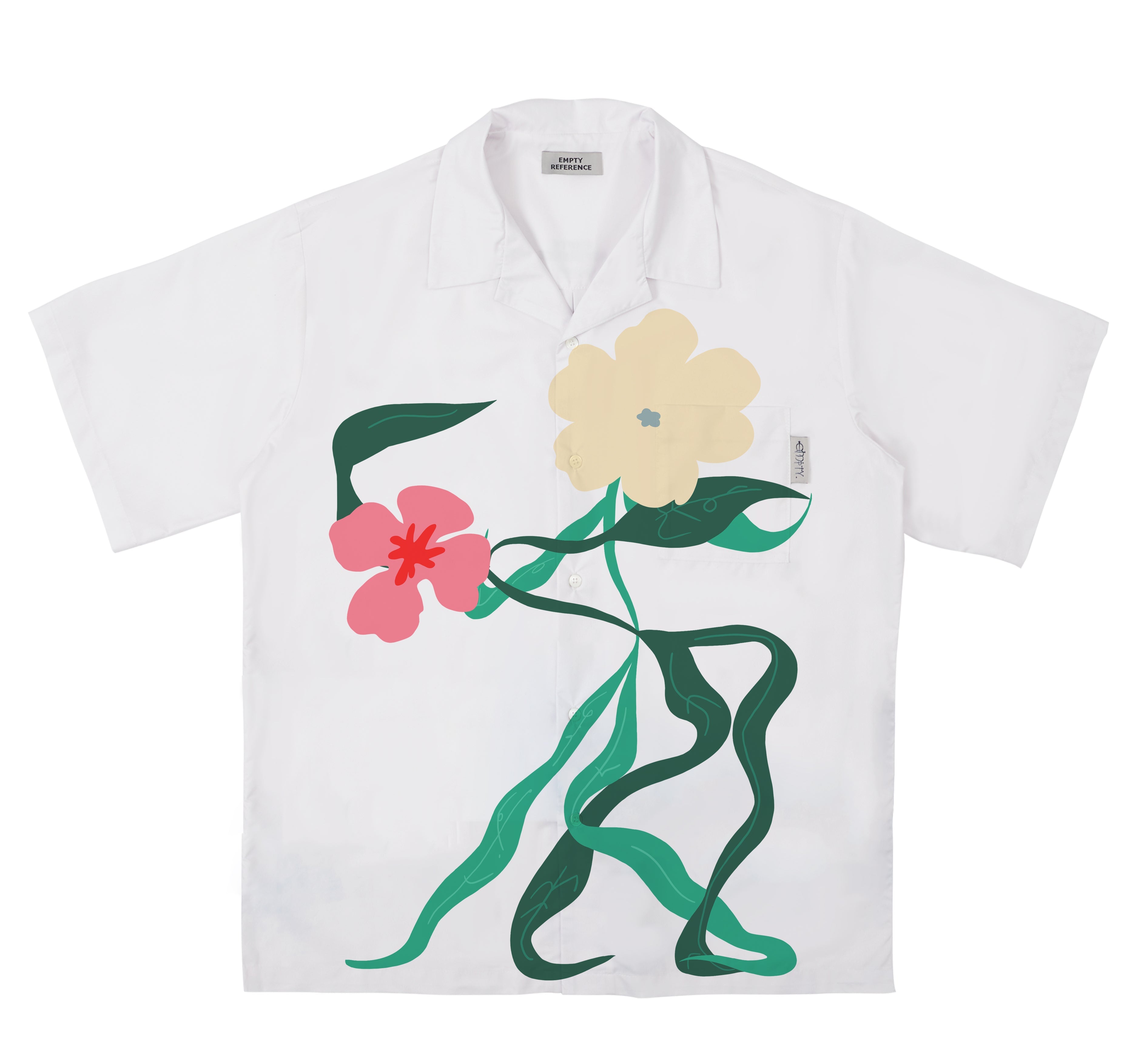 EMPTY REFERENCE "Inflorescence" Button-Up Shirt