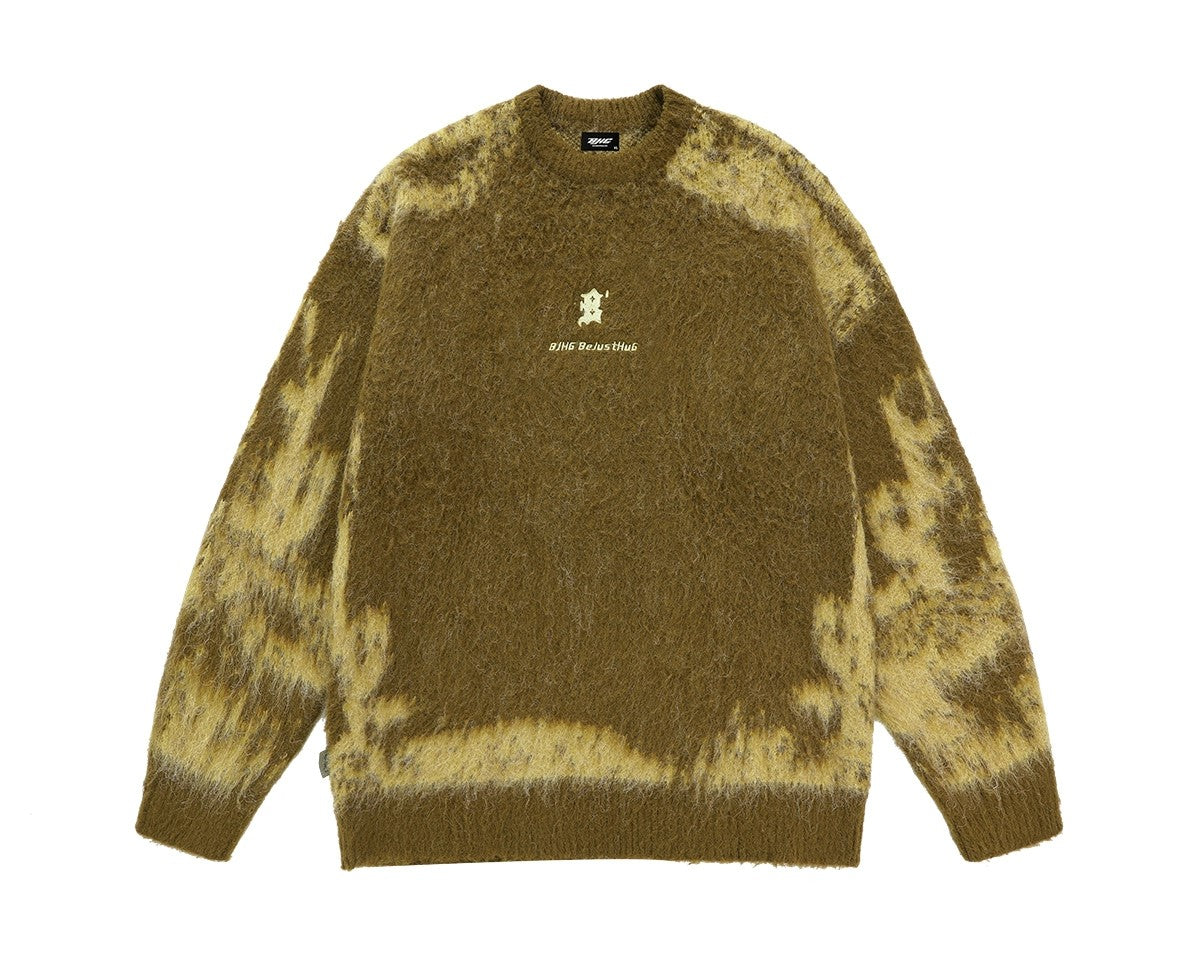 BJHG Textured Jacquard Sweater