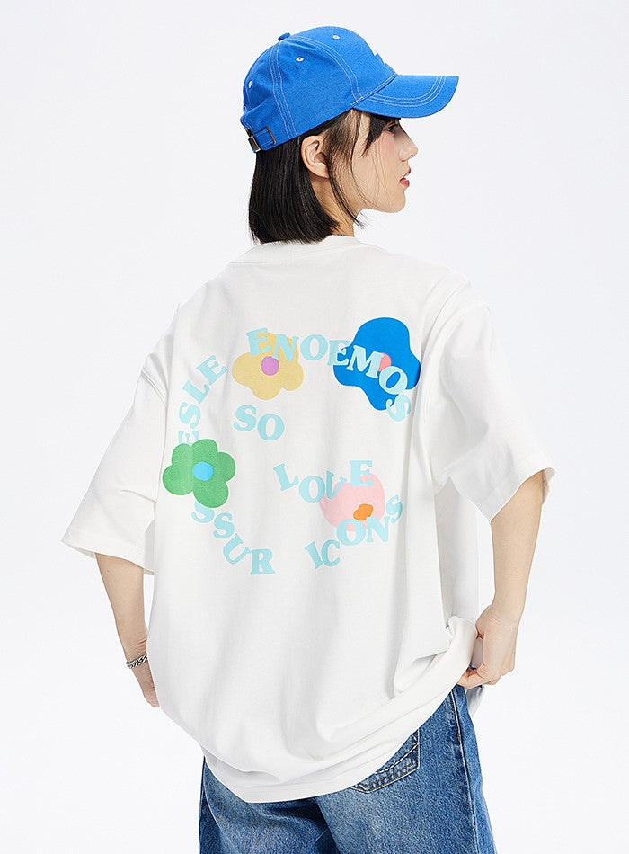 ICONSLAB Flower Garden Tee
