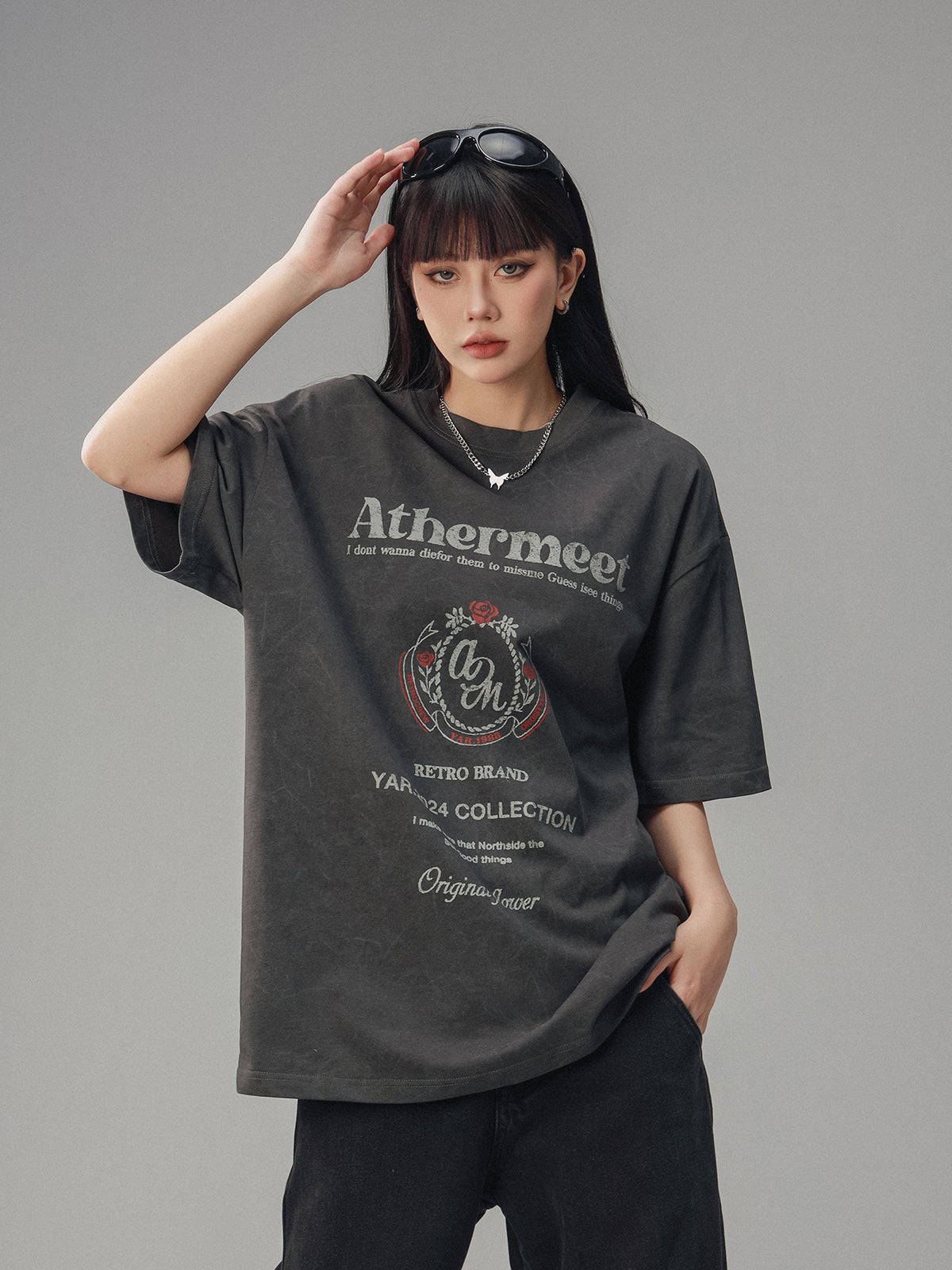 CTB Vintage Faded Collegiate Tee
