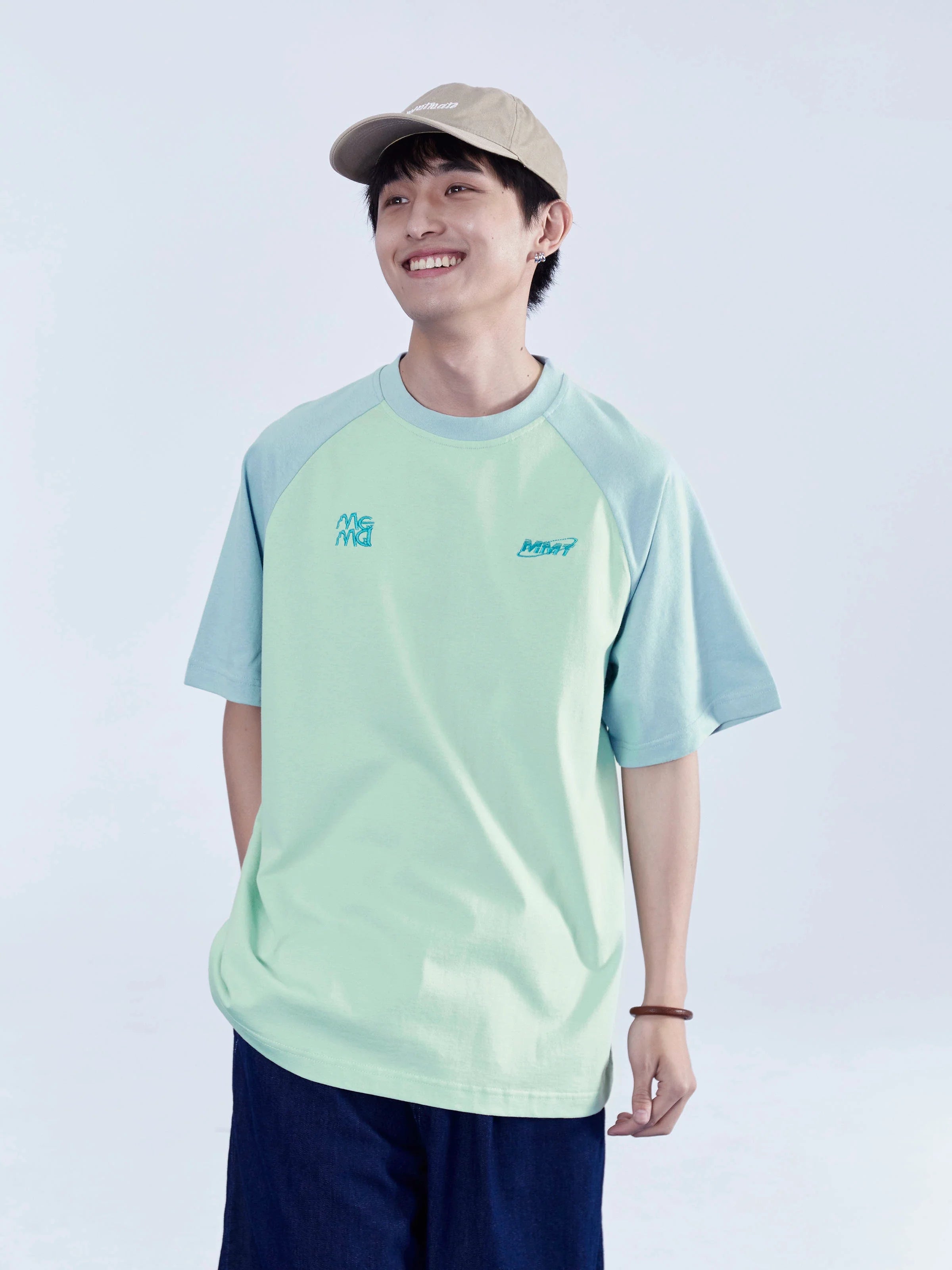 Mentmate Contrast Sleeve Tee