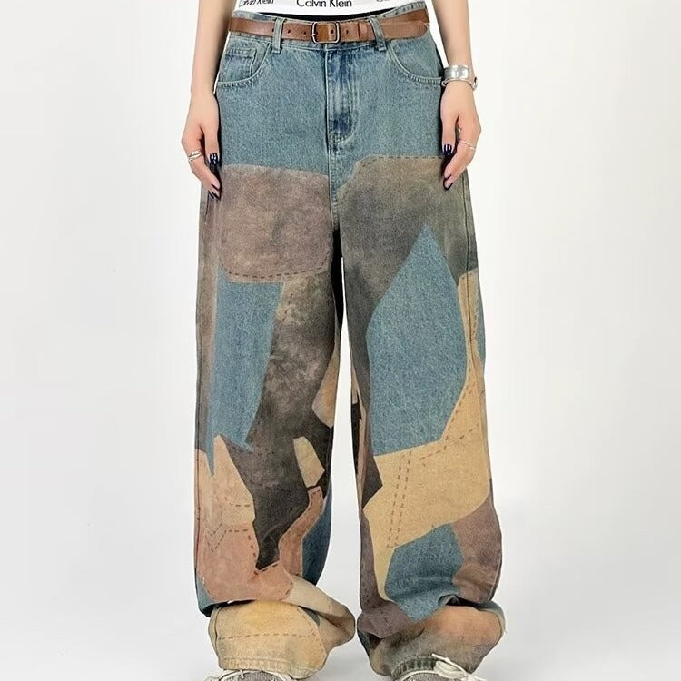 HJK Exclusive "Surrealism" Deconstructed Jeans