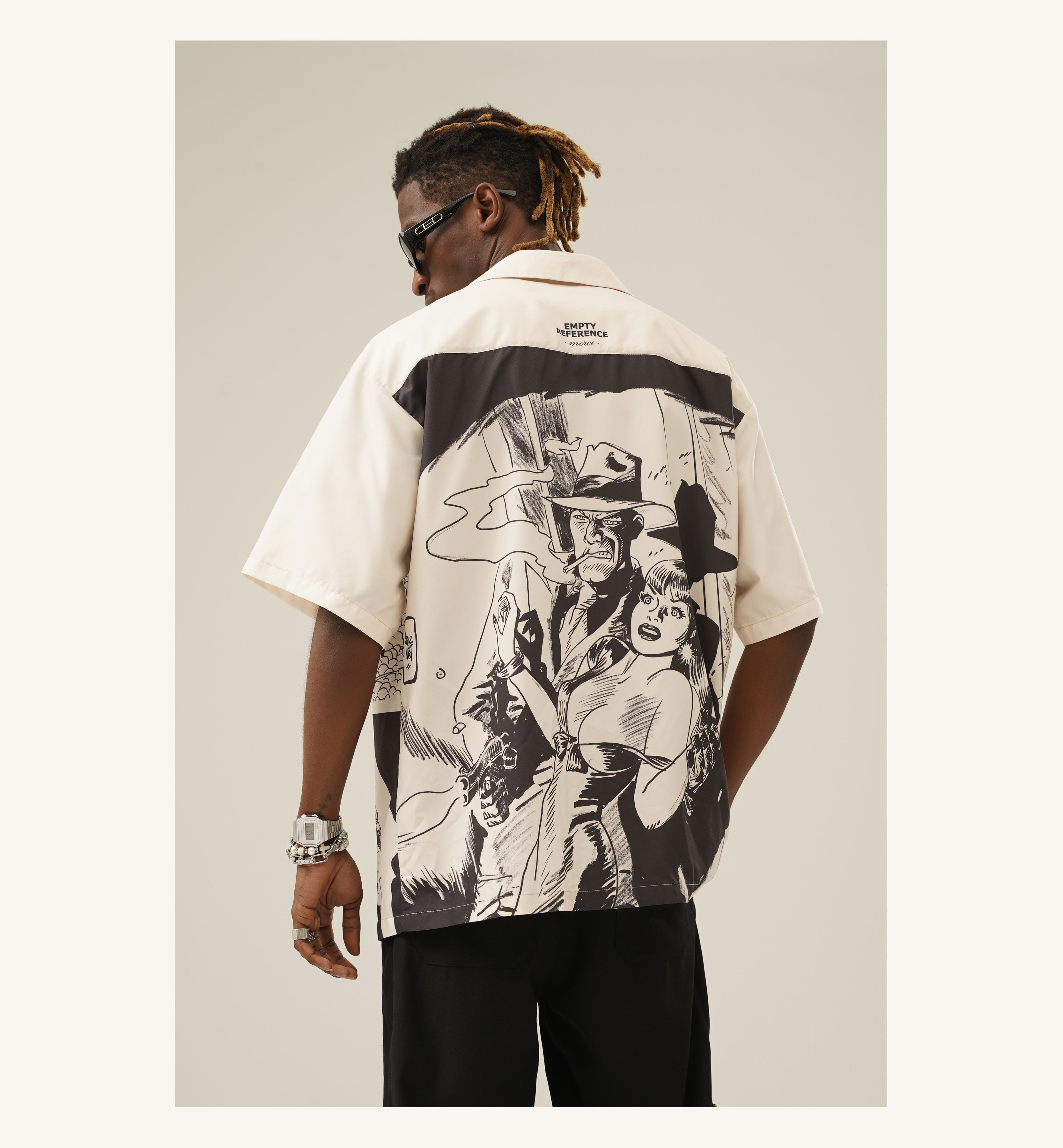 EMPTY REFERENCE "Comic" Button-Up Shirt