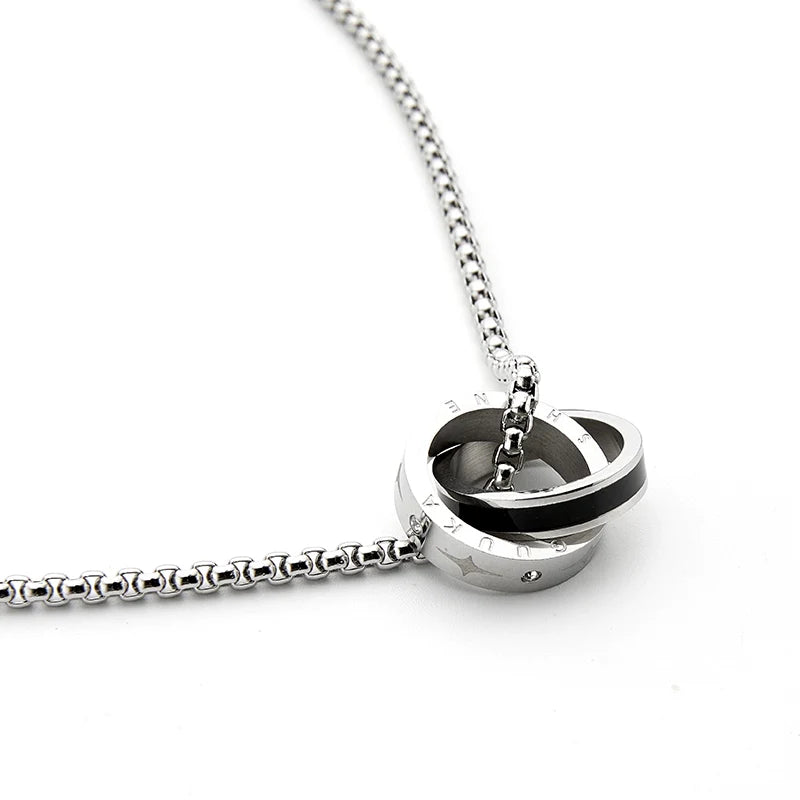 GUUKA Double Ring Necklace