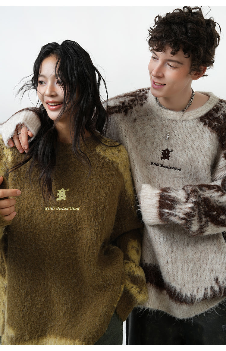 BJHG Textured Jacquard Sweater