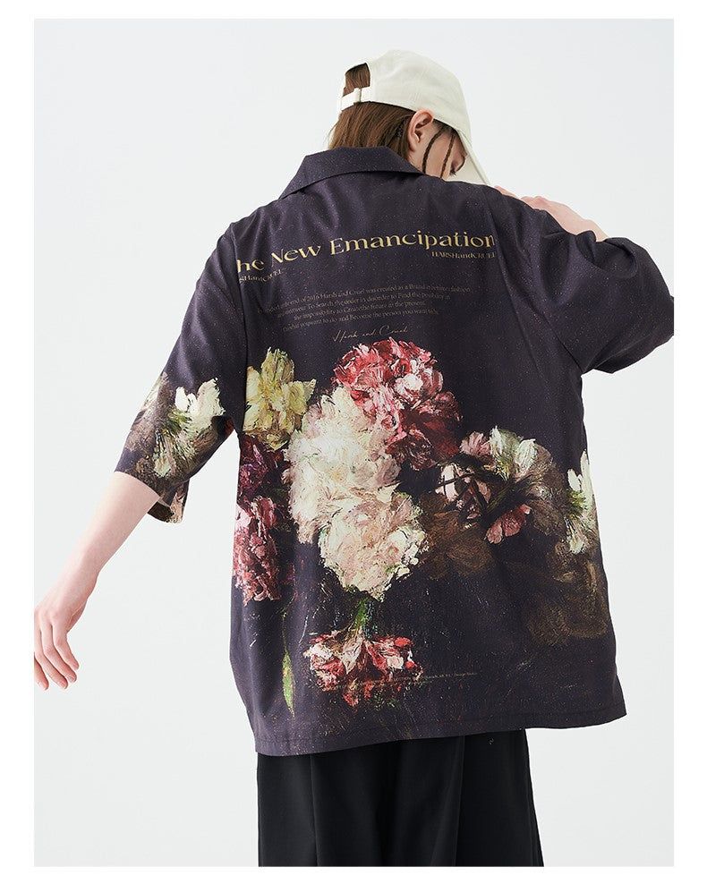 HARSH and CRUEL "Baroque" Button-Up
