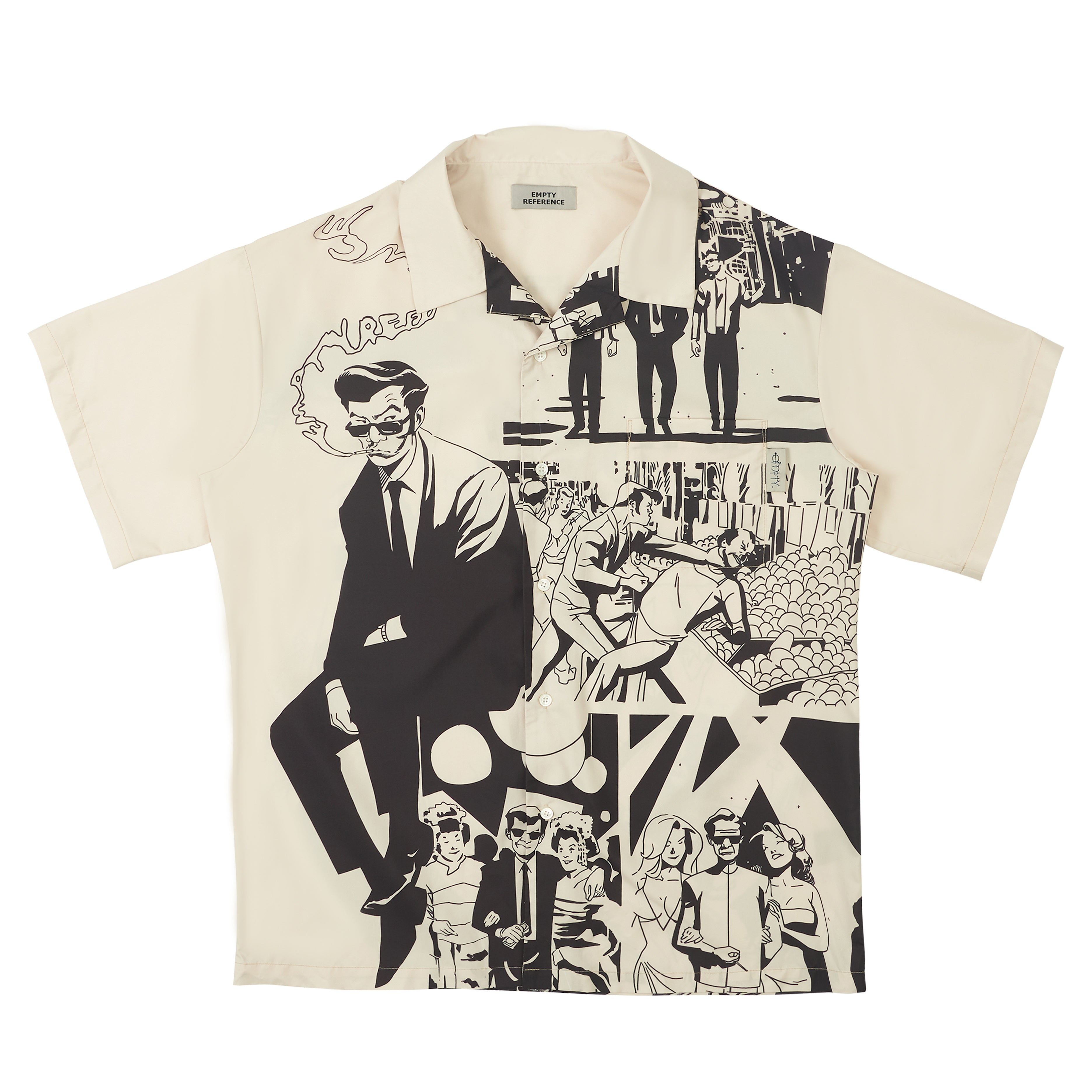 EMPTY REFERENCE "Comic" Button-Up Shirt