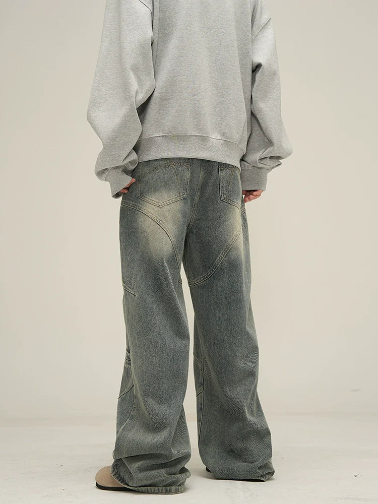 HJK Exclusive Curved Denim Jeans