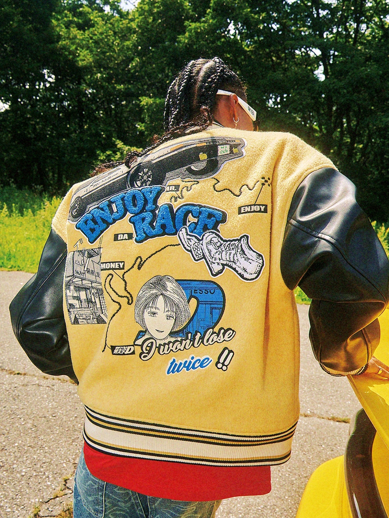 MEDM "Enjoy the Race" Varsity Jacket