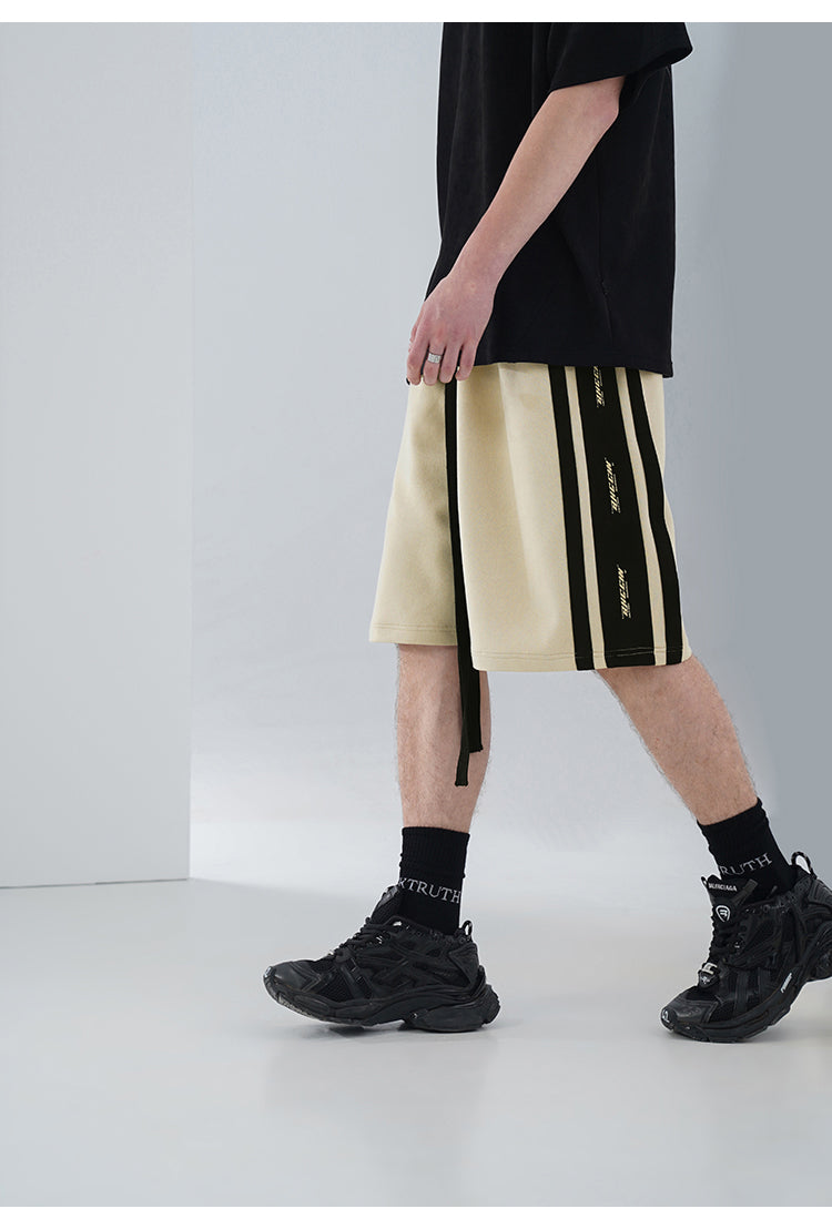 BJHG Velour Wideleg Lounge Shorts
