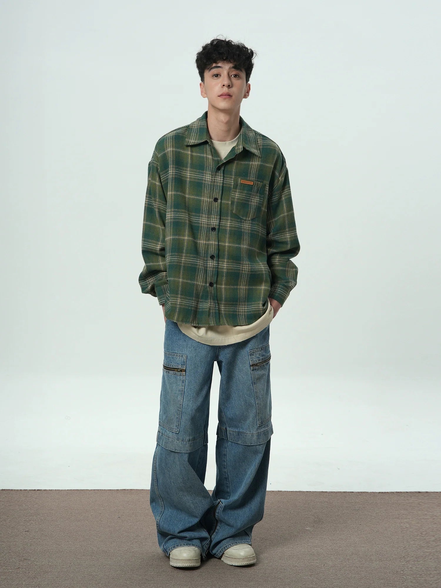 JUMPNEXT Faded Brushed Flannel