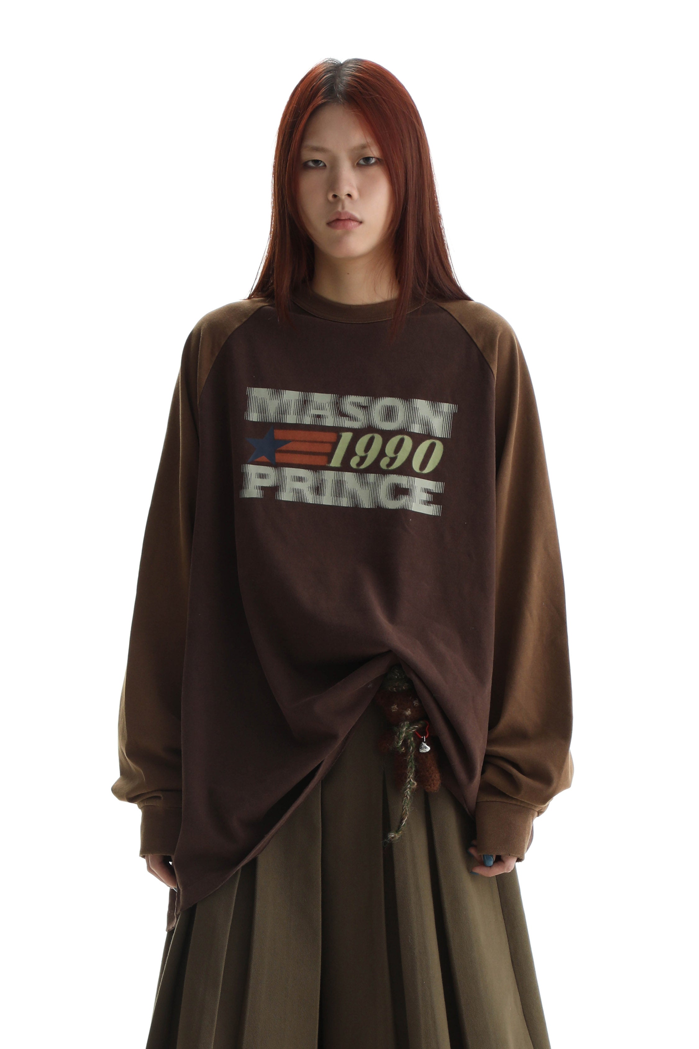 MASONPRINCE "1990" Contrast Long Sleeve