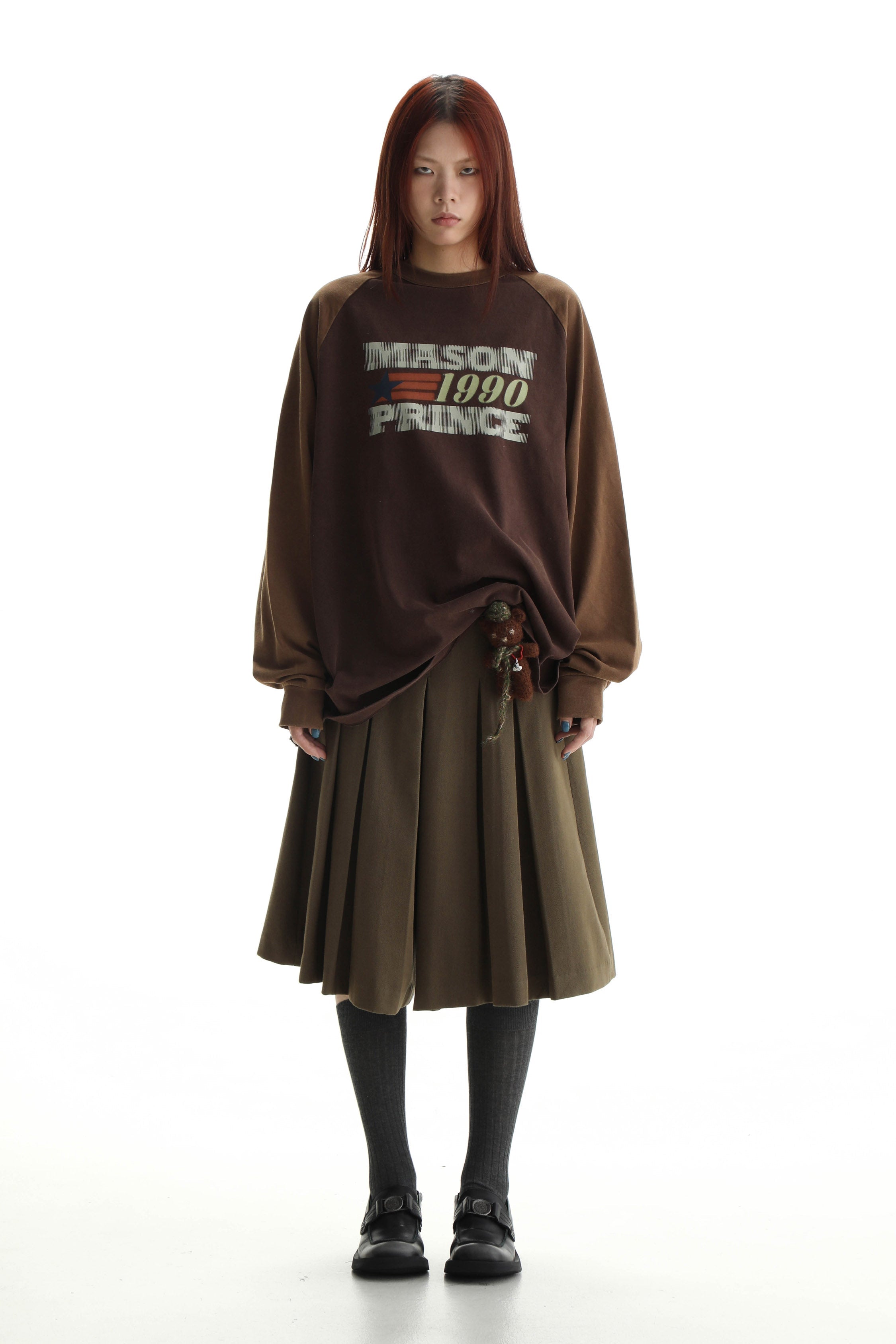 MASONPRINCE "1990" Contrast Long Sleeve