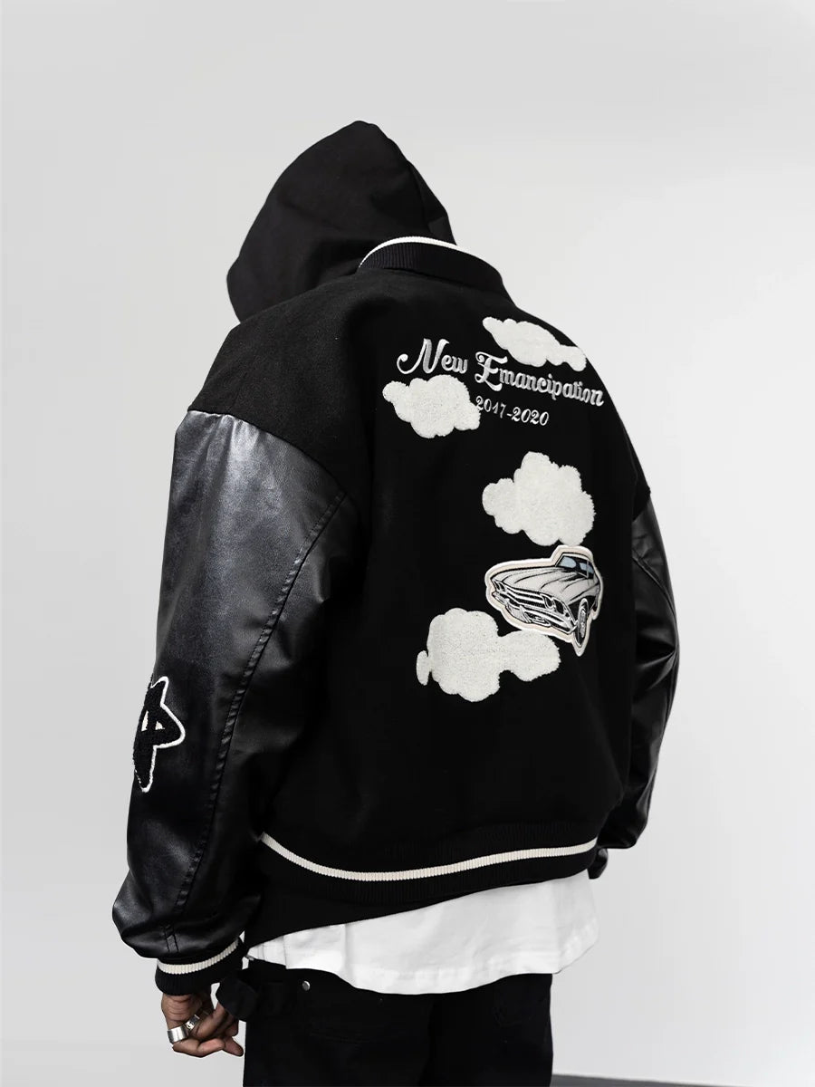 HARSH and CRUEL "Clouded" Varsity Jacket
