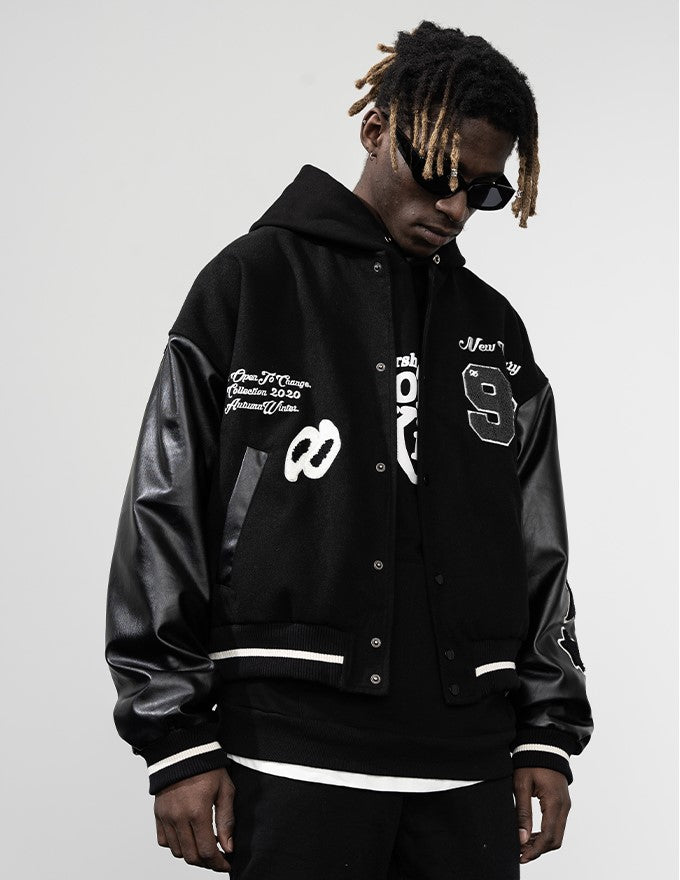 HARSH and CRUEL "Clouded" Varsity Jacket