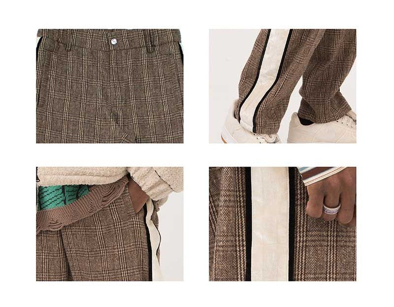 EMPTY REFERENCE Plaid Trousers