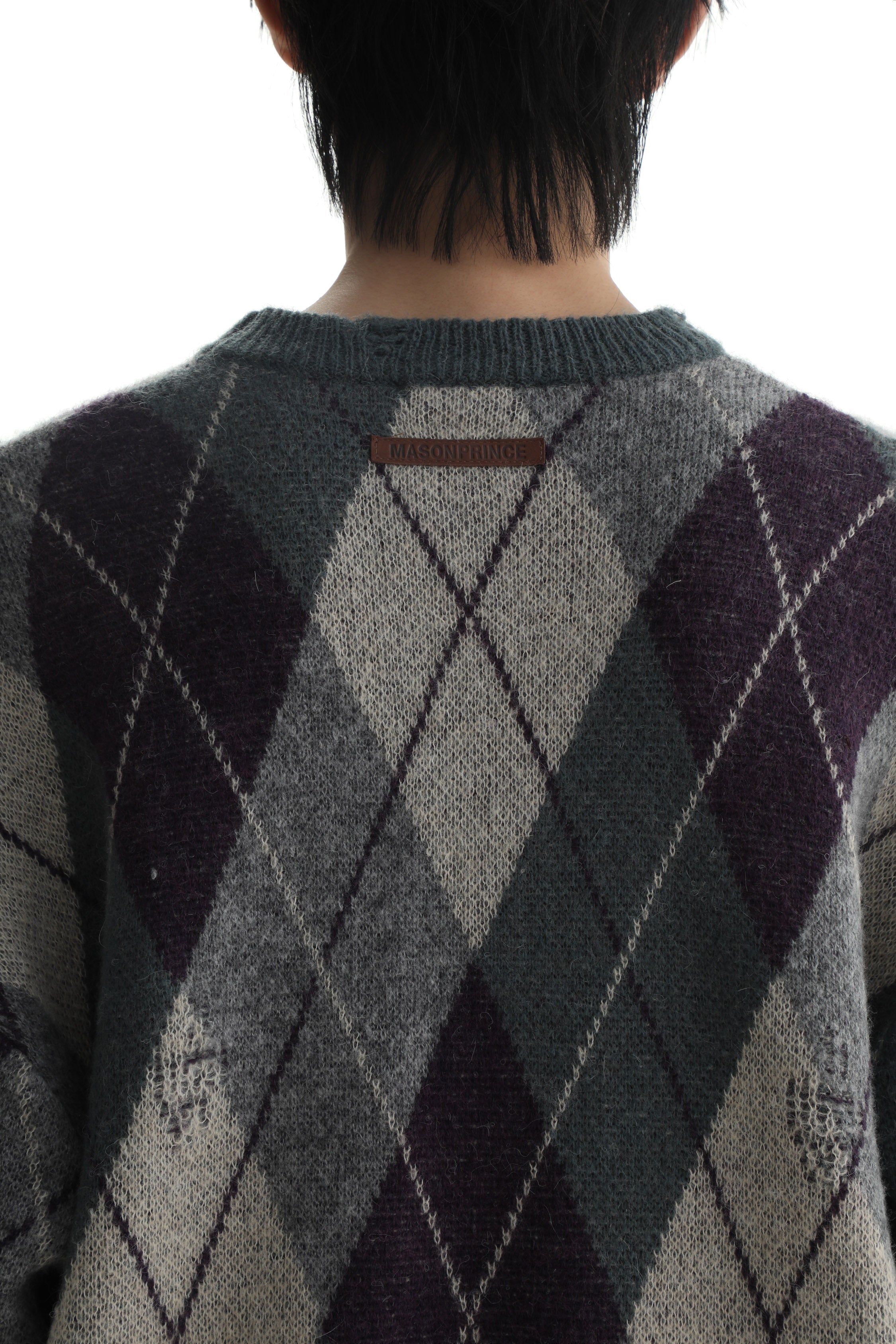 MASONPRINCE Argyle Sweater