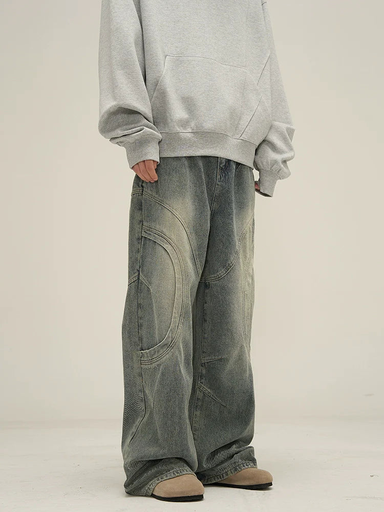 HJK Exclusive Curved Denim Jeans
