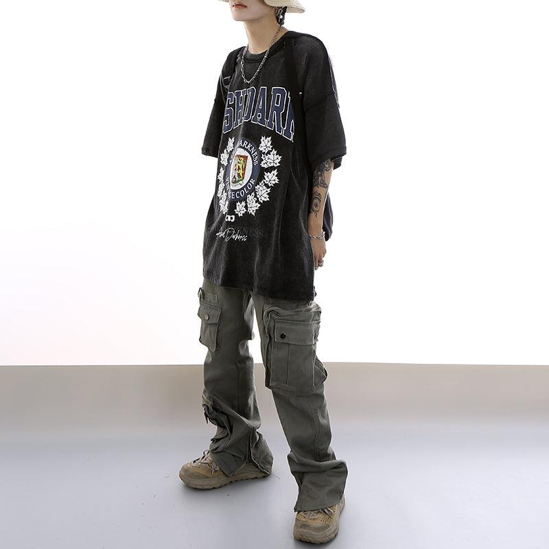 Ash Dark VNTG Collegiate Tee