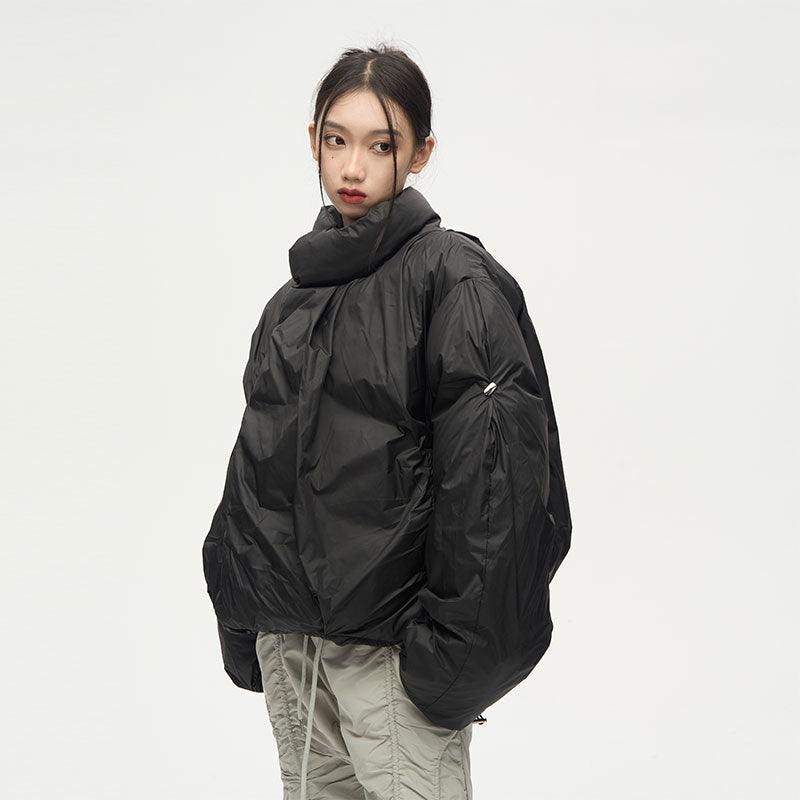 77F7GHT Overlapped Puffer Jacket