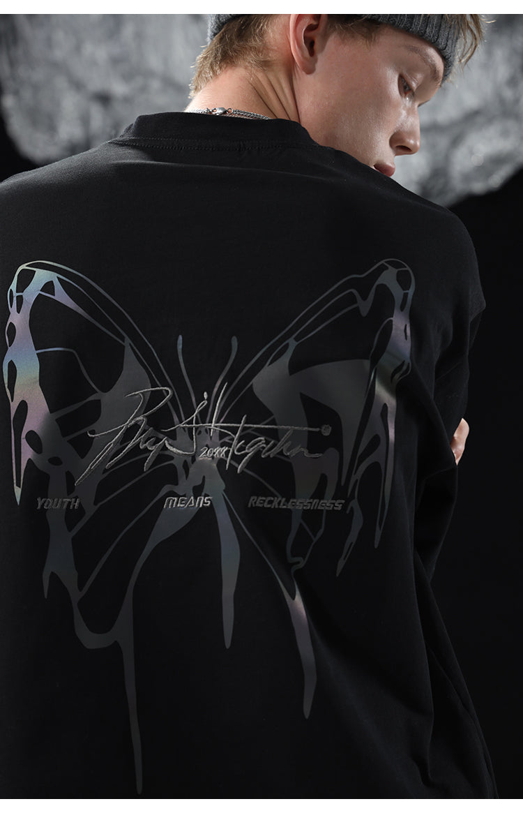 BJHG 3M Reflective Butterfly Tee