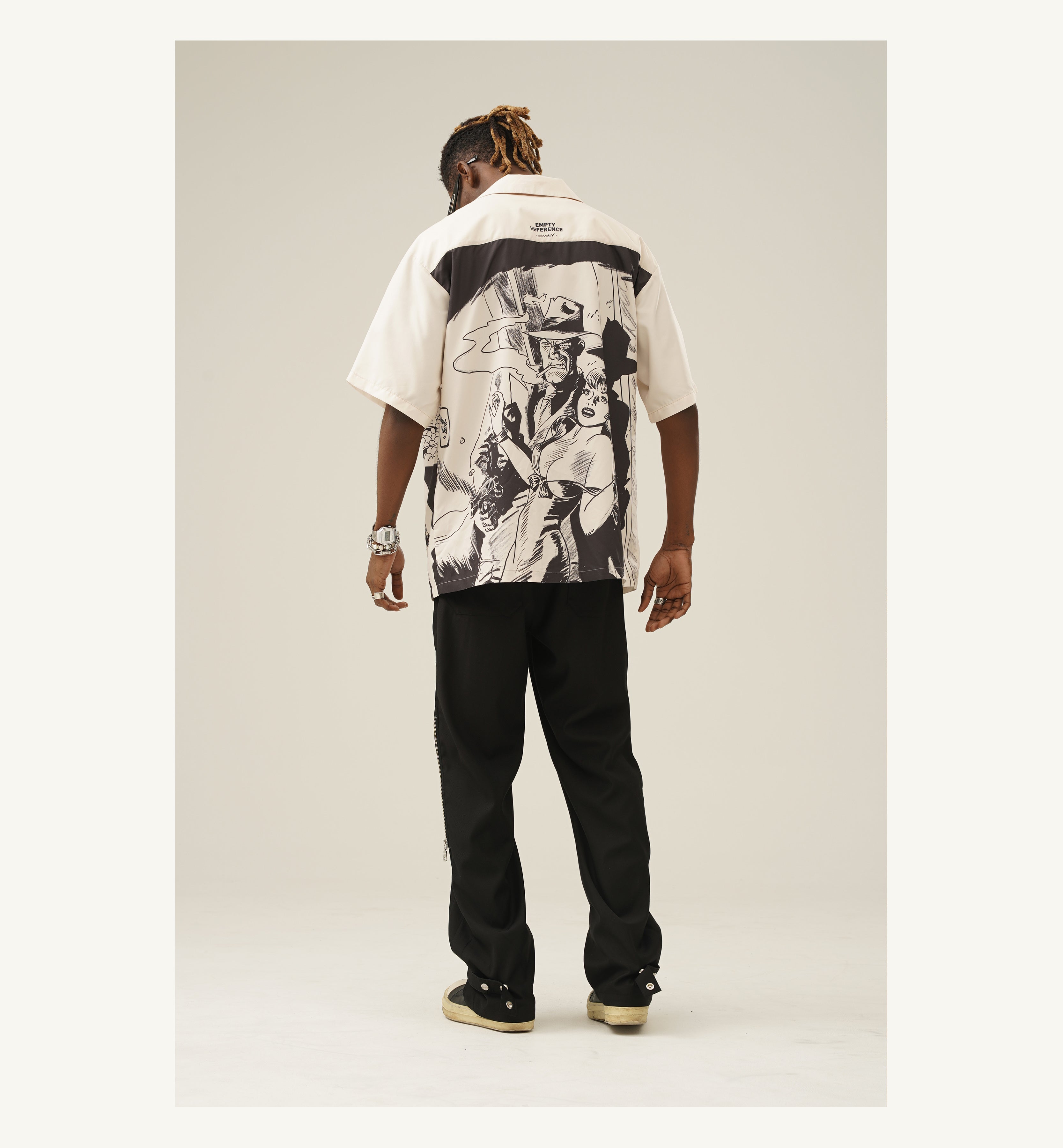 EMPTY REFERENCE "Comic" Button-Up Shirt