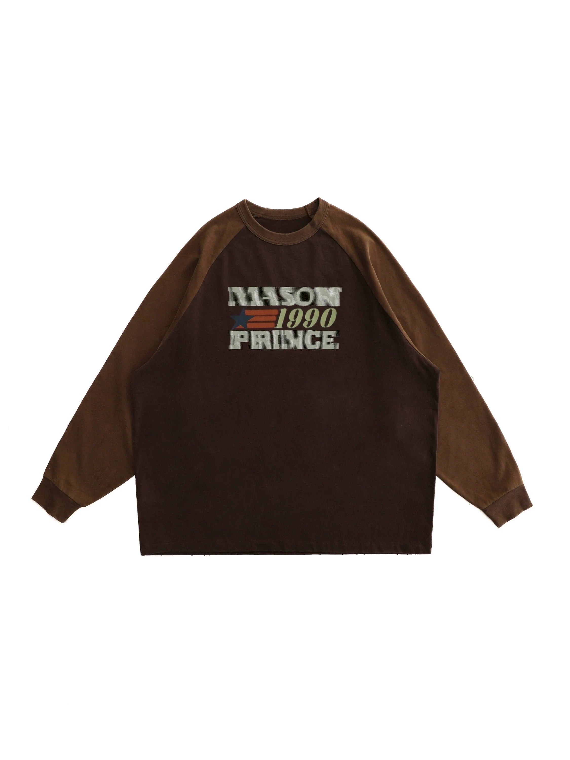 MASONPRINCE "1990" Contrast Long Sleeve