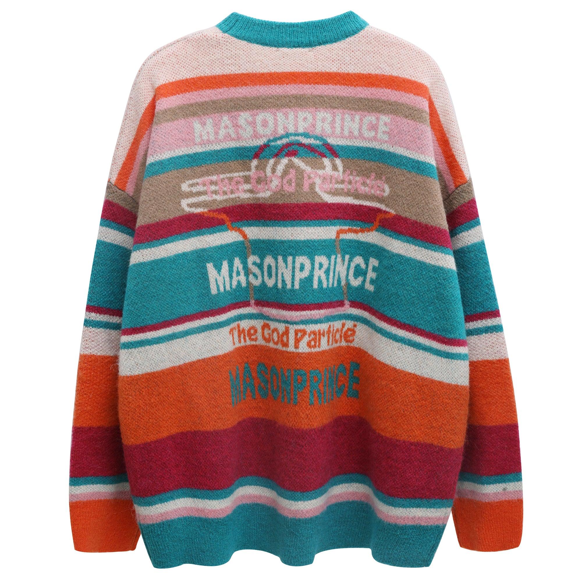 MASONPRINCE Multi Color Alpaca Knit Sweater