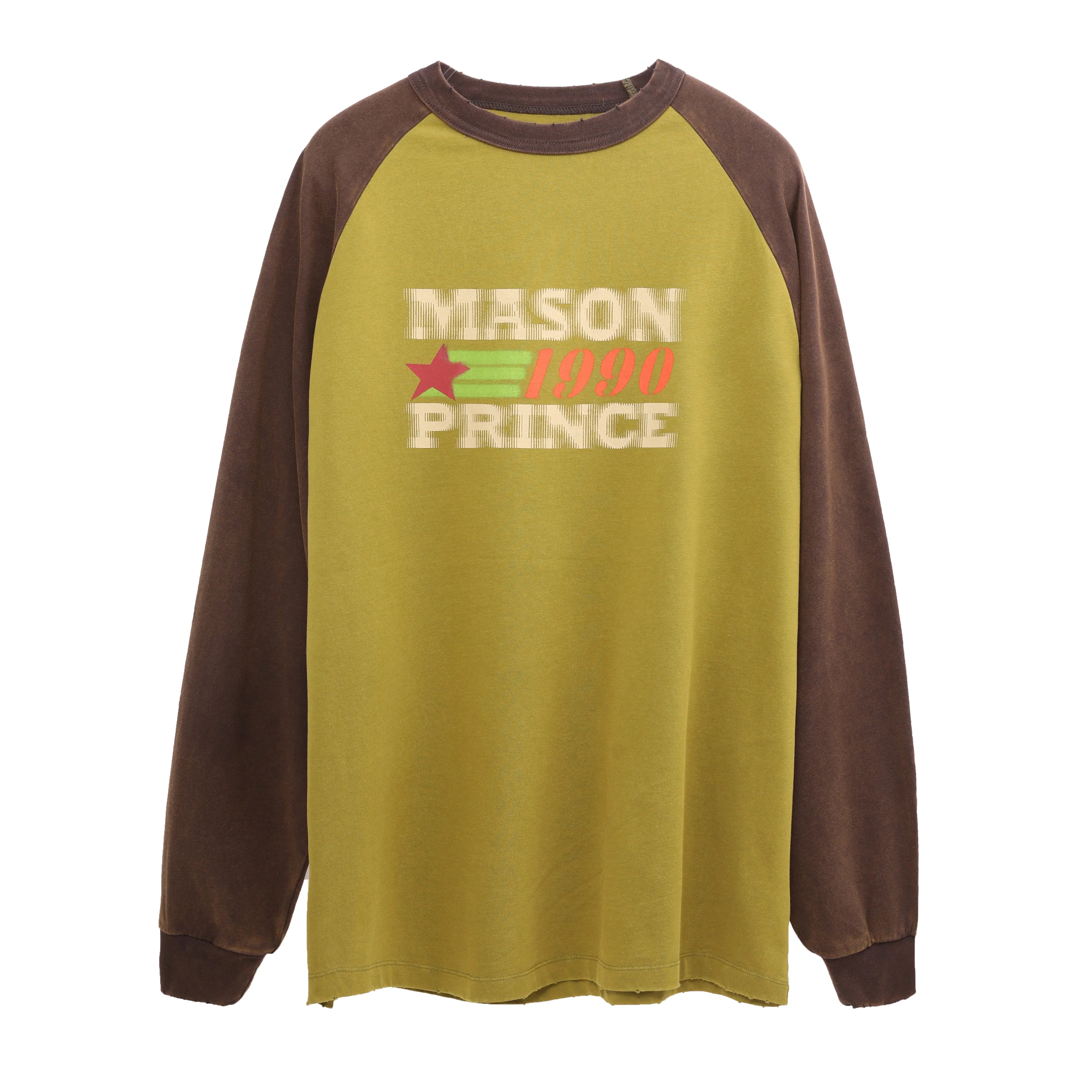 MASONPRINCE "1990" Contrast Long Sleeve