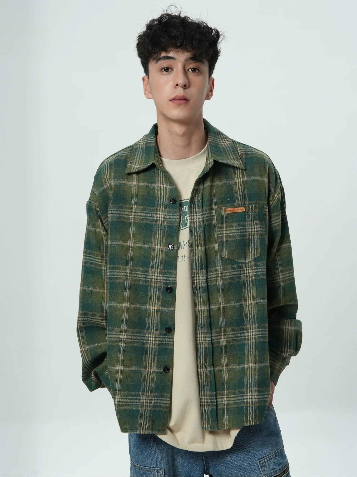 JUMPNEXT Faded Brushed Flannel