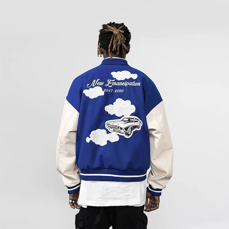 HARSH and CRUEL "Clouded" Varsity Jacket