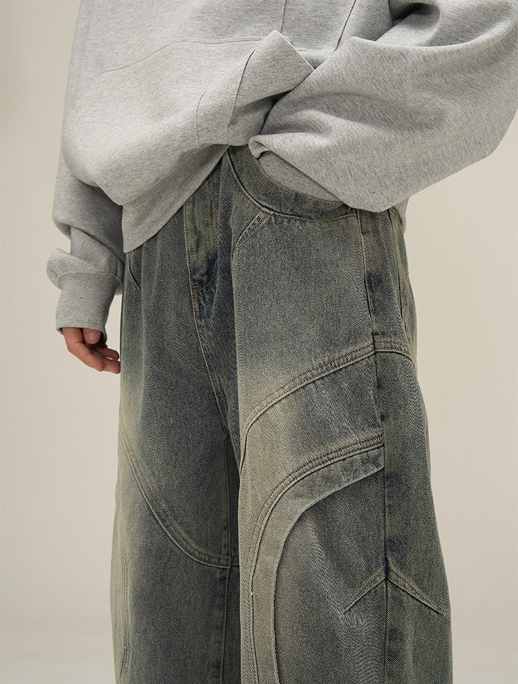 HJK Exclusive Curved Denim Jeans