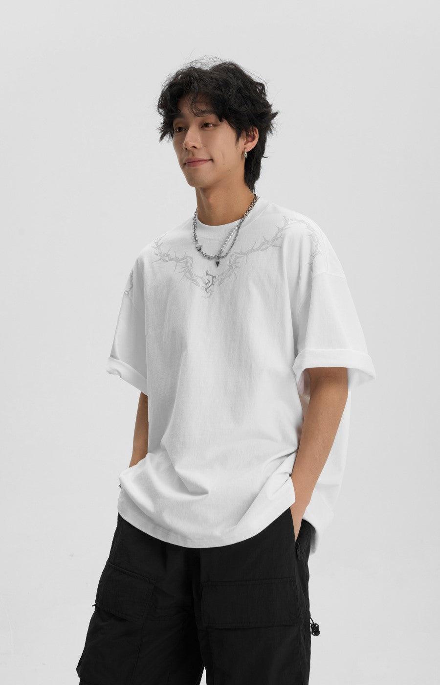JHYQ Thorn Collar Tee